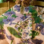 Bonnie and Neil | Tablecloth | Lilas Blue | Medium
